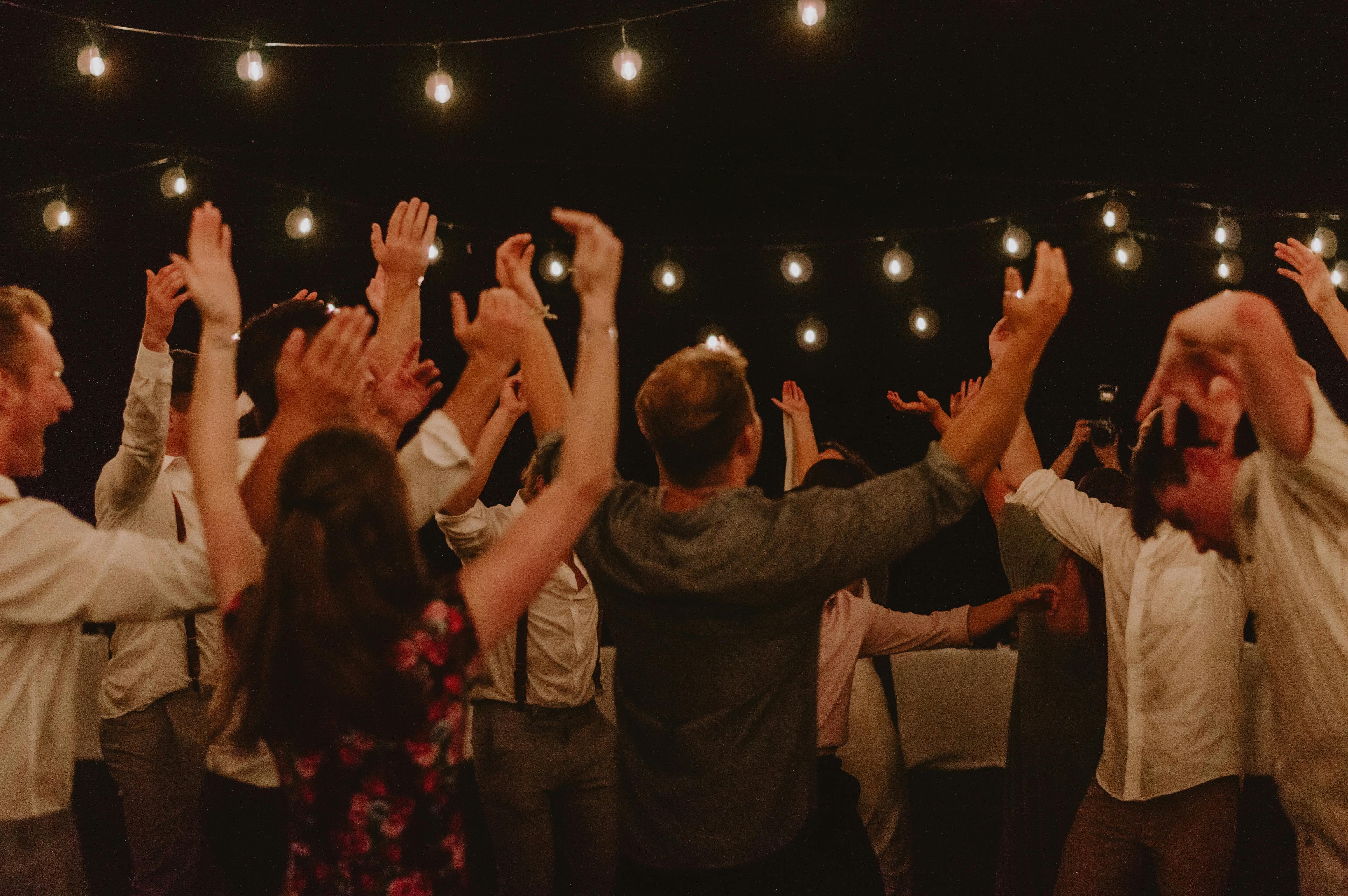Guests on the dance floor
